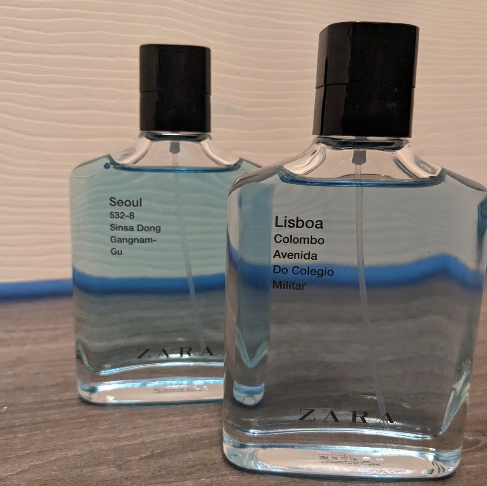 Zara men perfume pack of 2